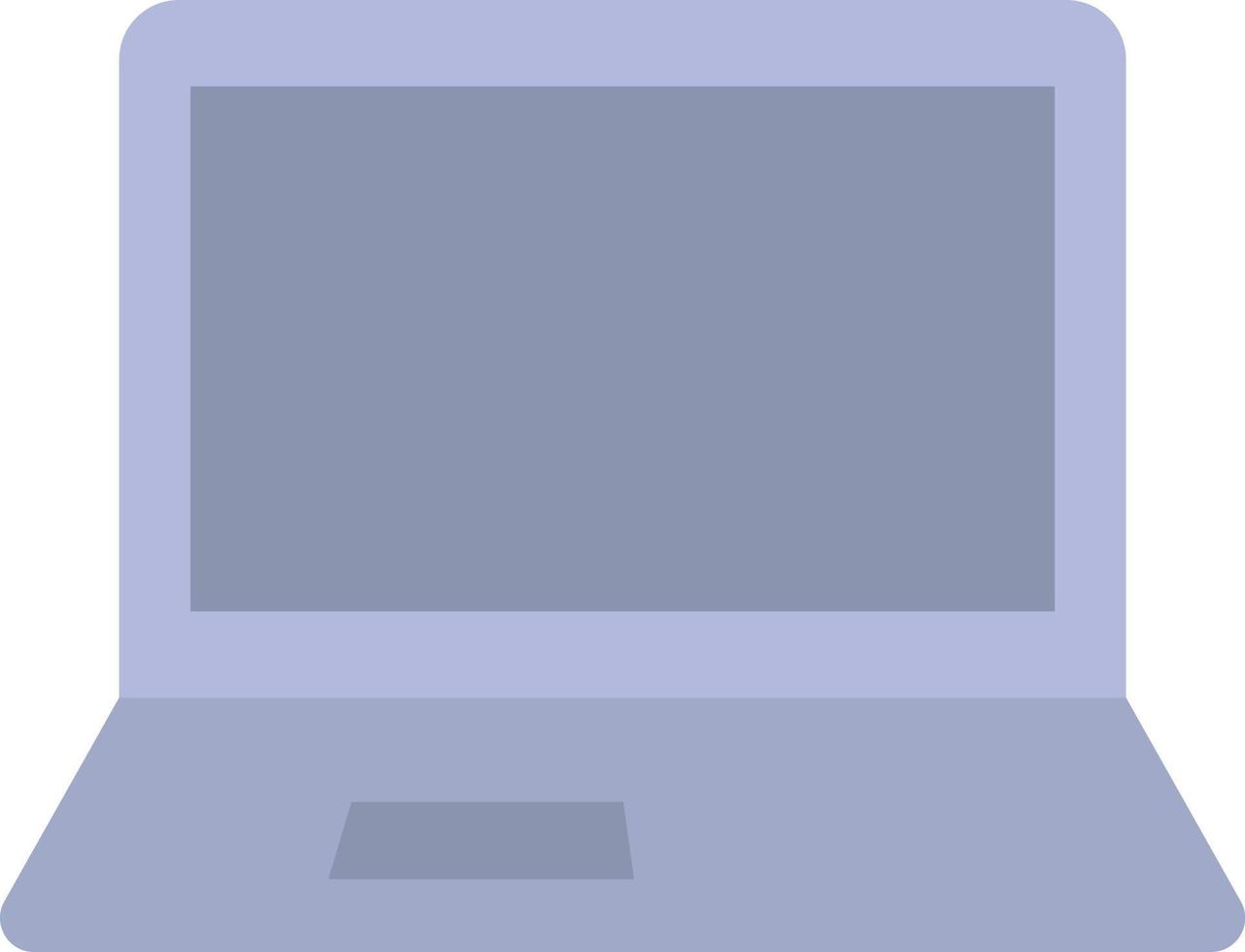 , illustration, veOffice laptop, illustration, vector on white background.ctor on white background.