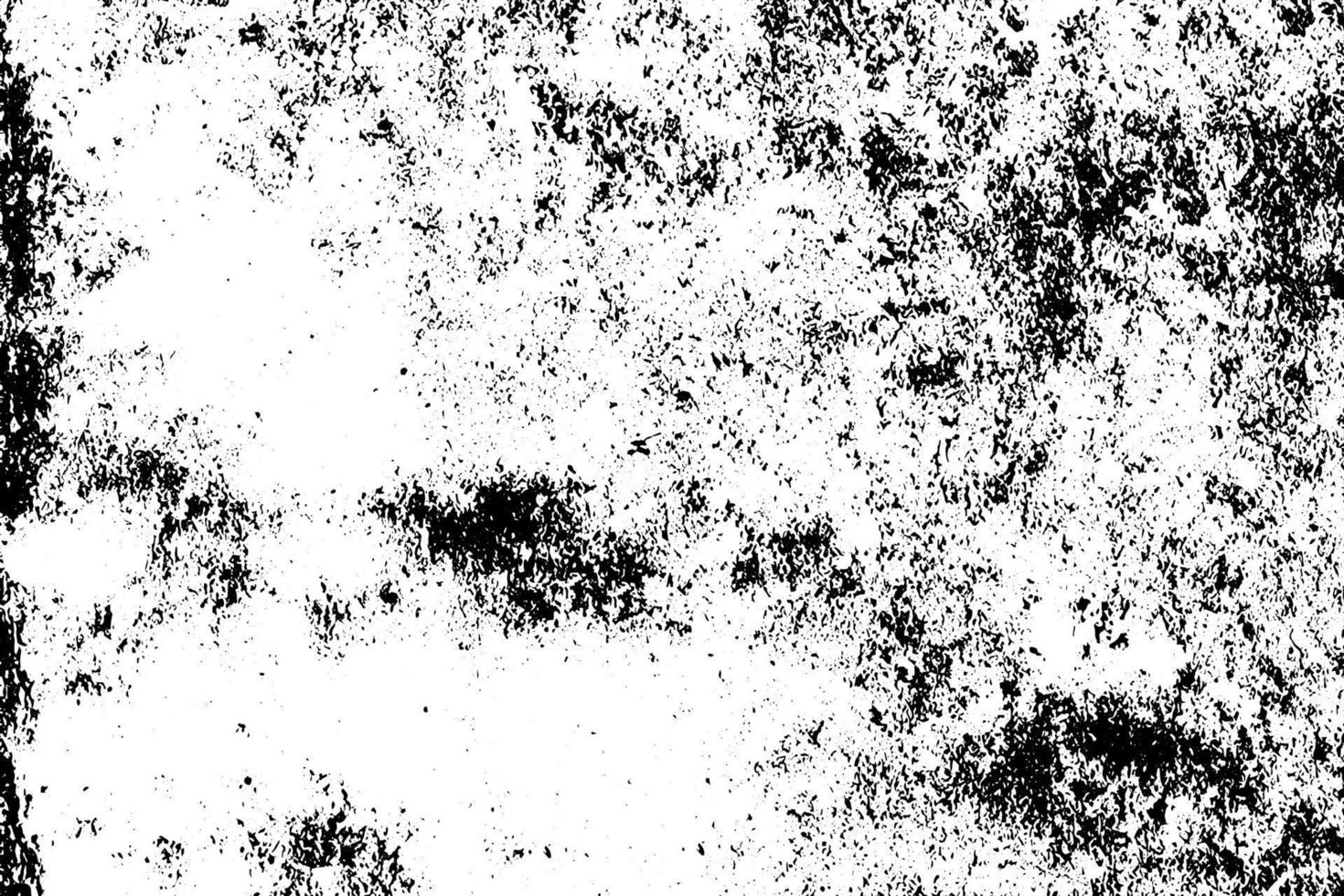 Vector dust overlay distress grunge black and white abstract background.