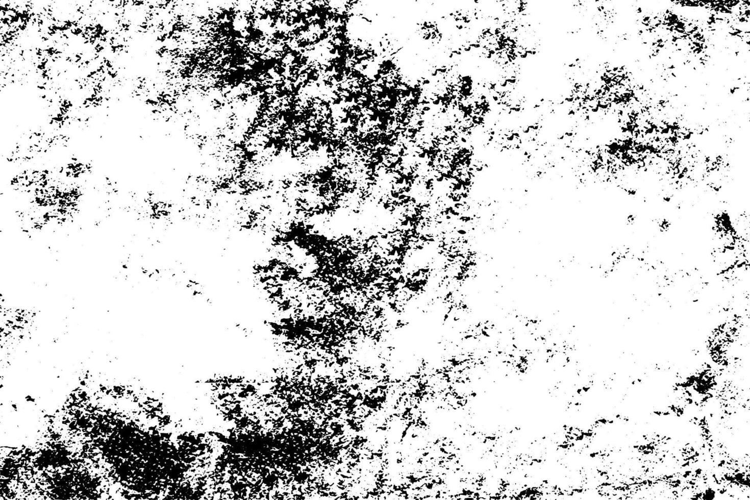superposición de polvo vectorial angustia grunge textura en blanco y negro. vector