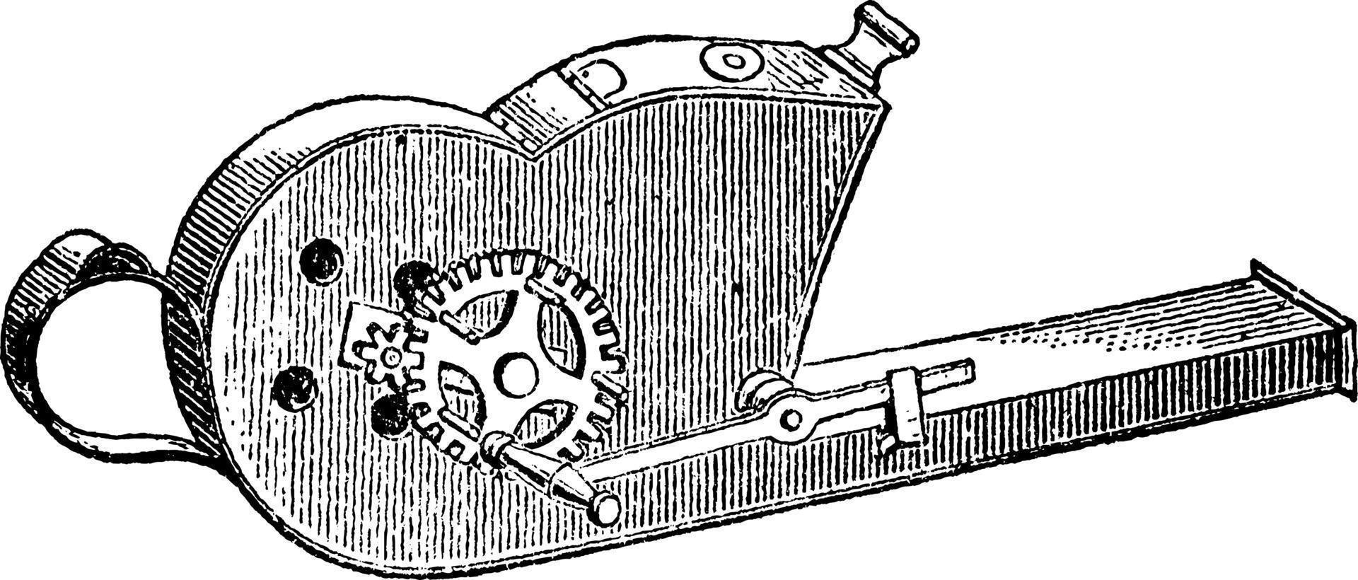 Epps's Sulphurator, vintage illustration. vector