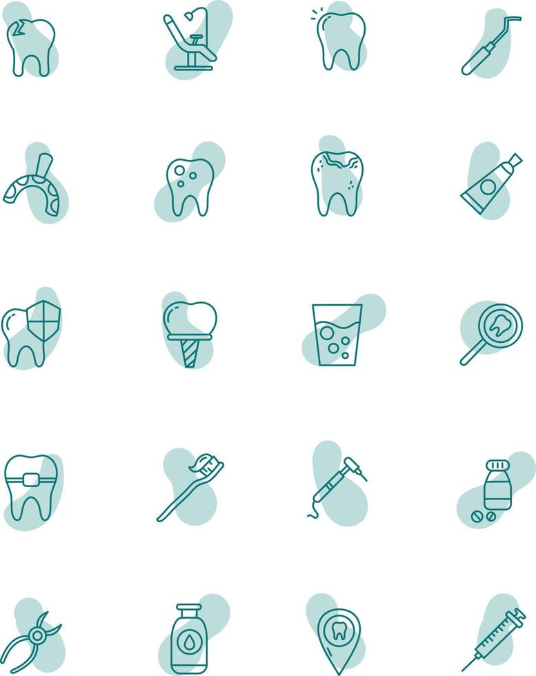 Tooth doctor, illustration, vector, on a white background. vector