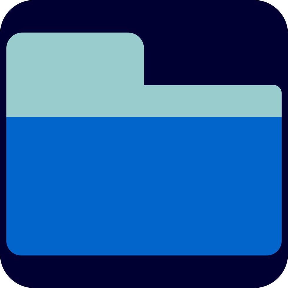 Web folder, illustration, vector on a white background.