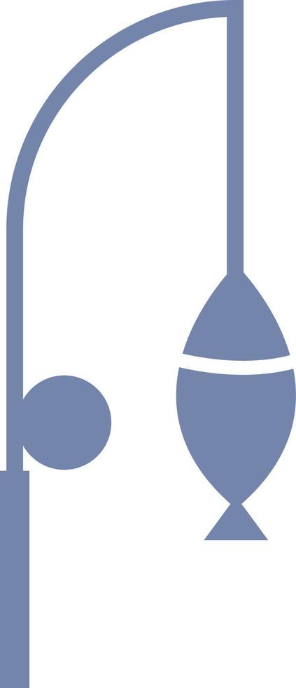 Lake fishing, illustration, vector on white background.