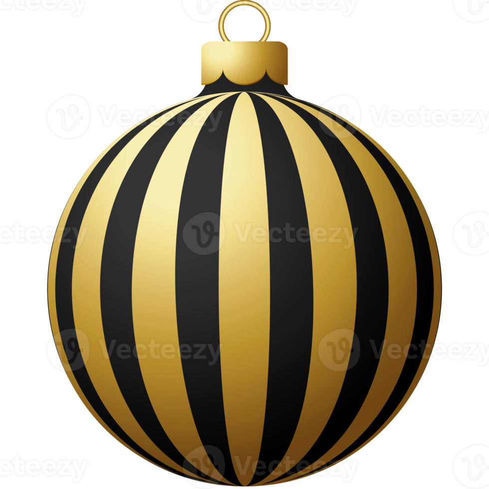 golden christmas ball luxury hanging bauble png