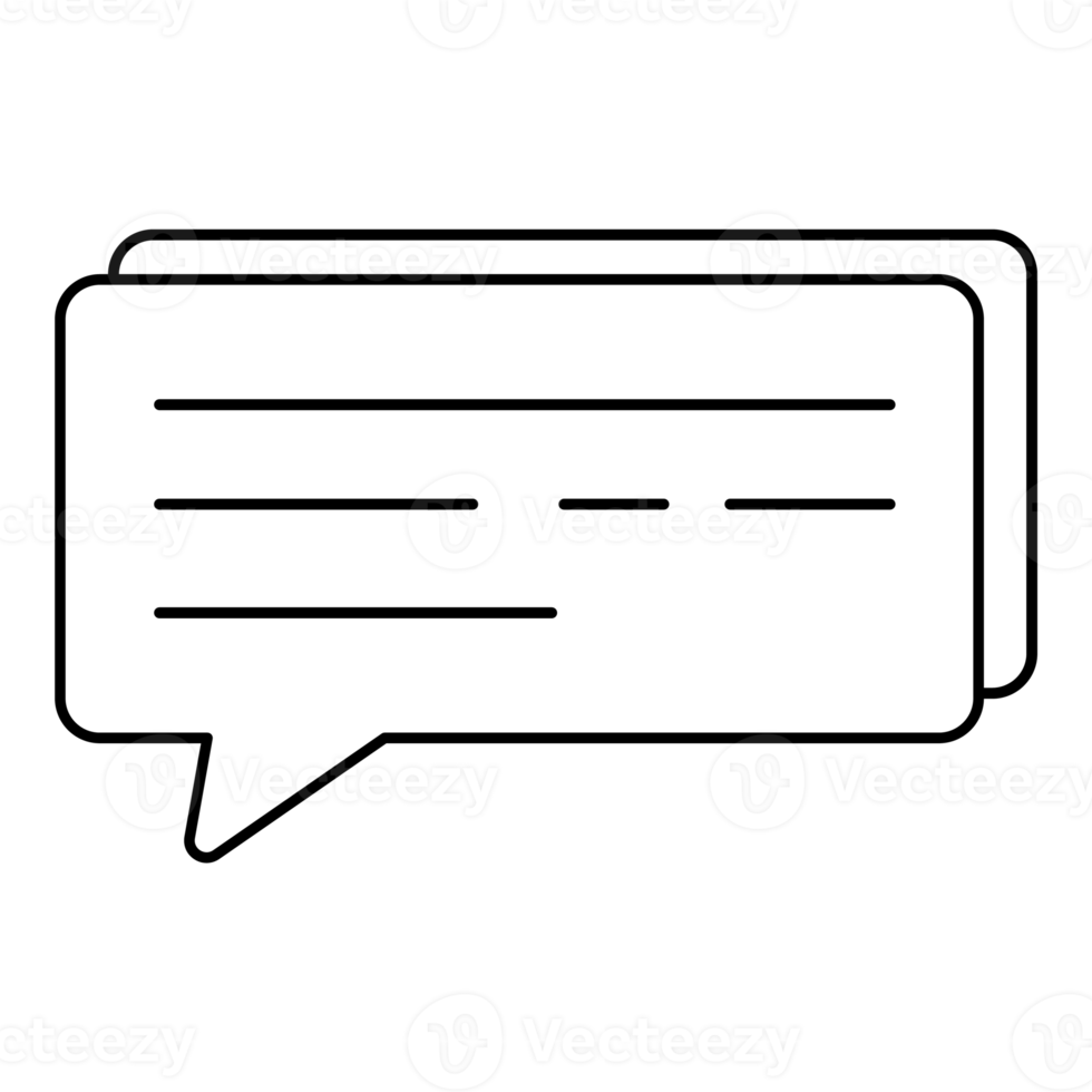 chat speech bubble icon png