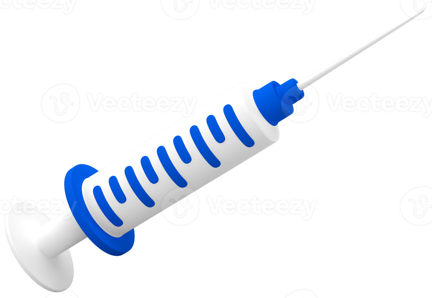 syringe 3d render png