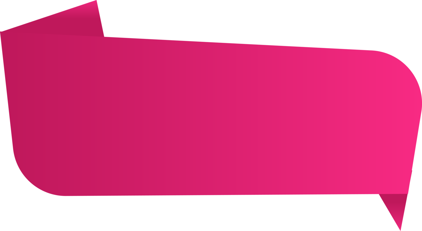 Speech Bubble Tag Cropout png
