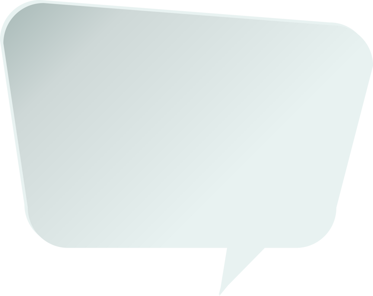 Speech Bubble Tag Cropout png