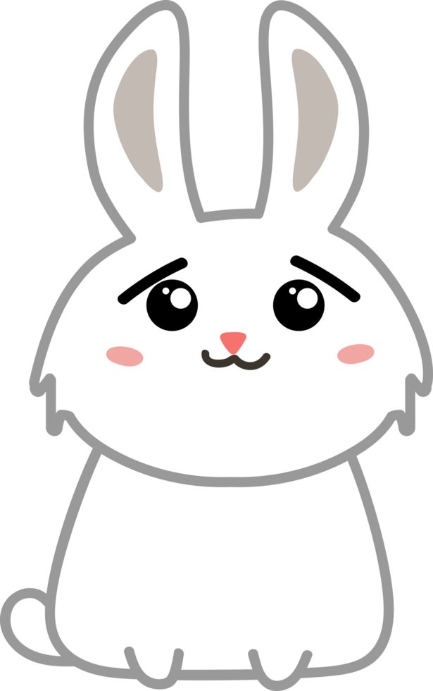 dessin animé mignon lapin png