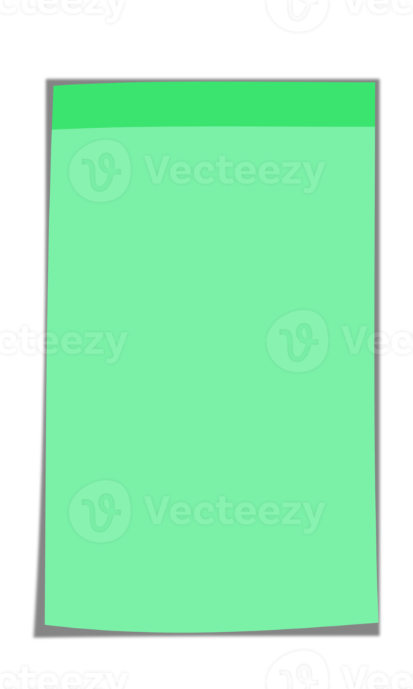 Digital Sticky Notes Torn Paper png
