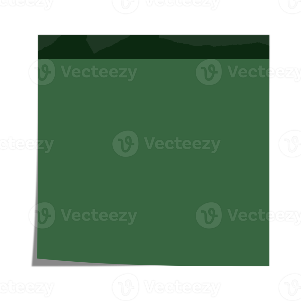 digitale Haftnotizen zerrissenes Papier png