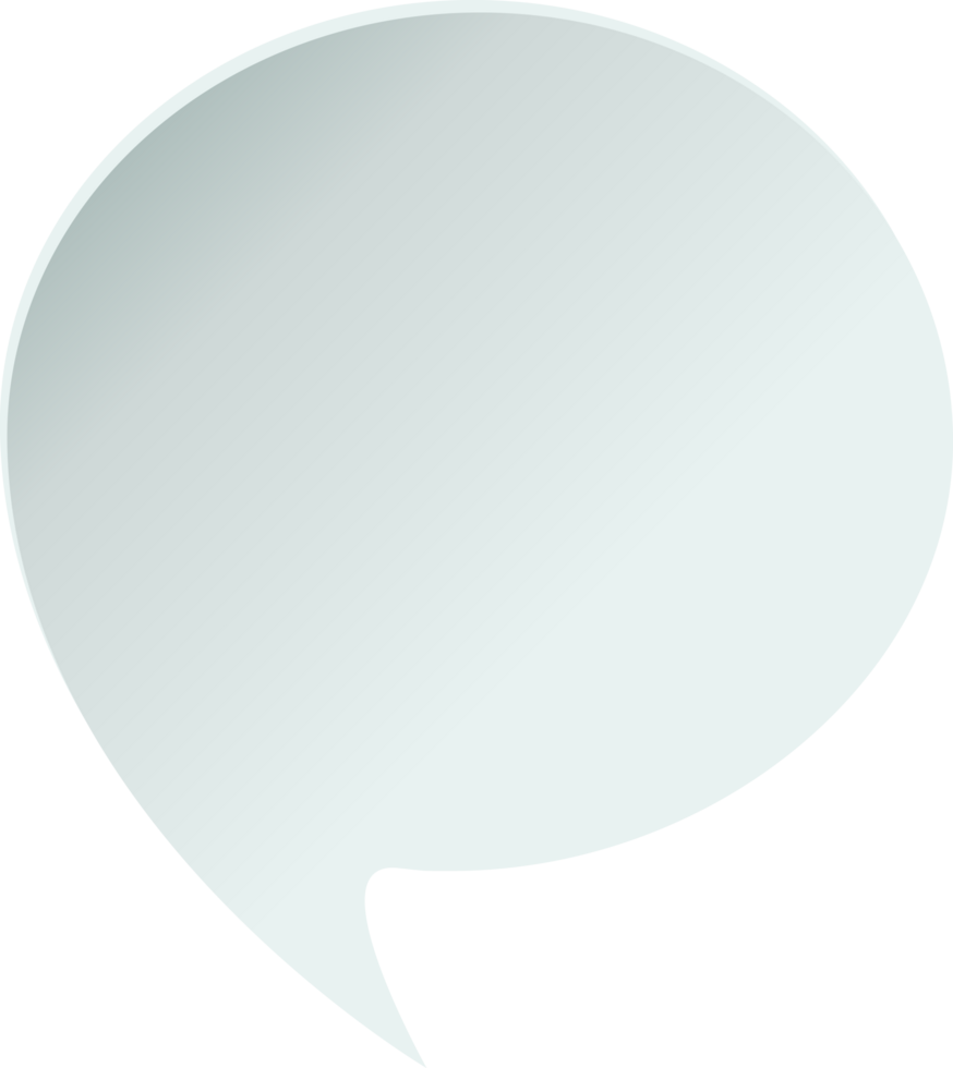 Speech Bubble Tag Cropout png