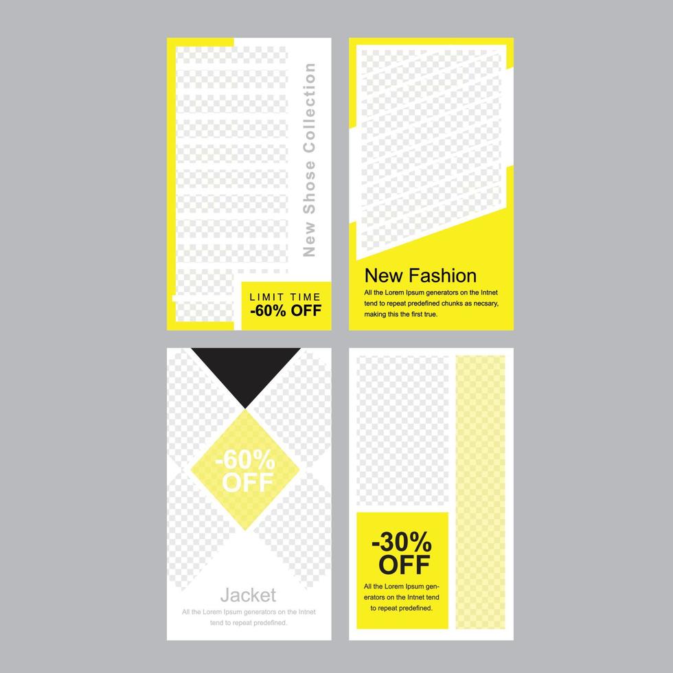 Corporate Business Instagram Template vector