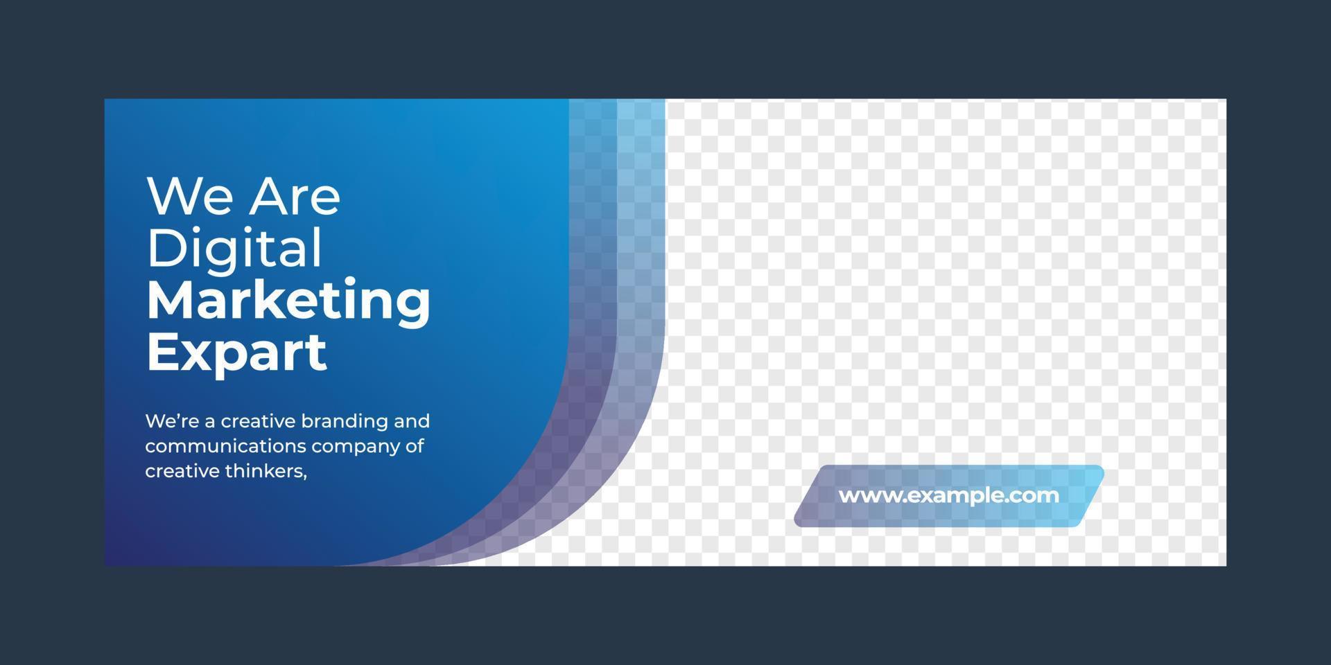 Business concept banner template vector