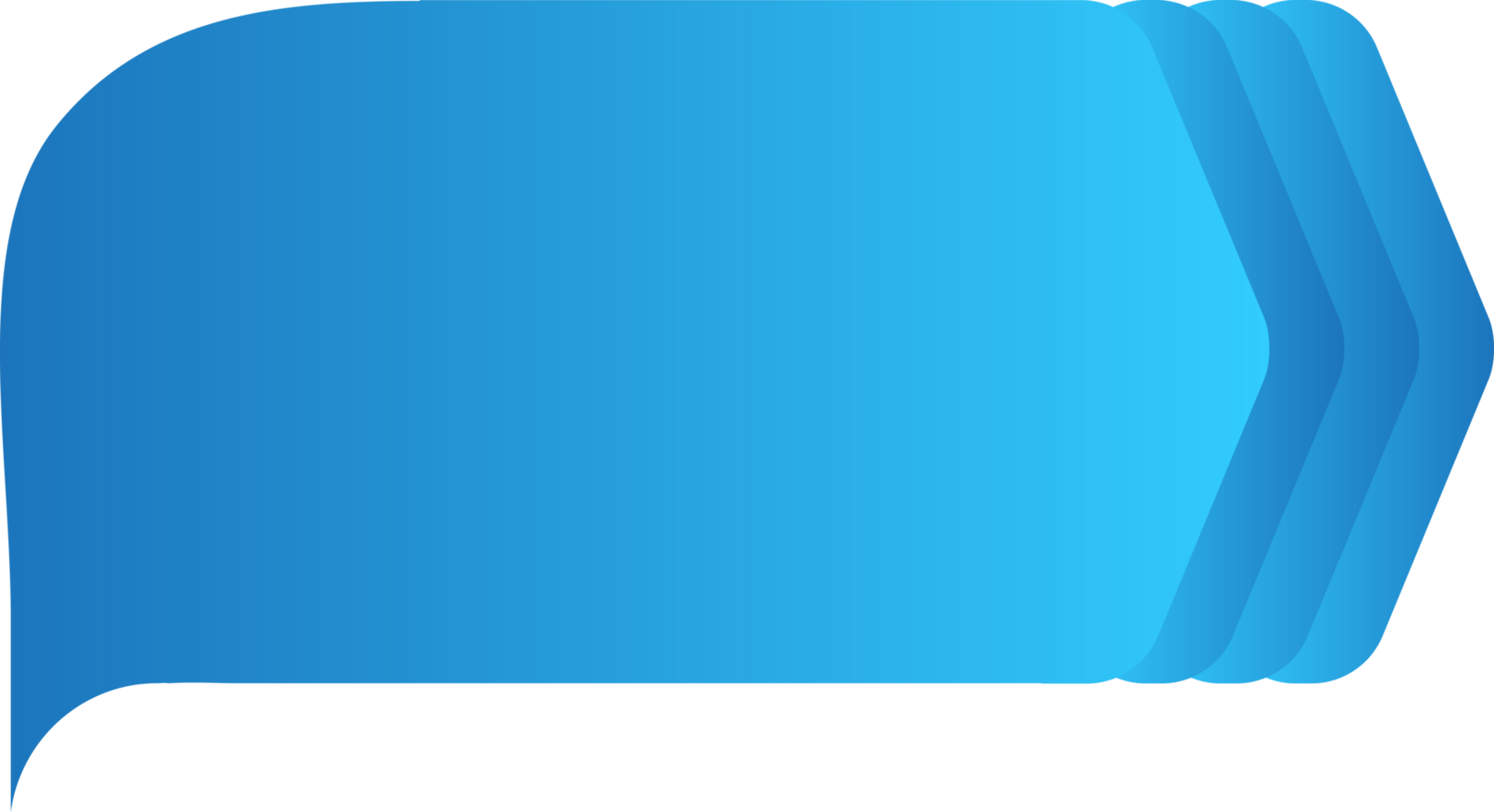Speech Bubble Tag Cropout png