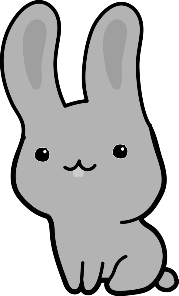 carino cartone animato coniglio ritaglio png