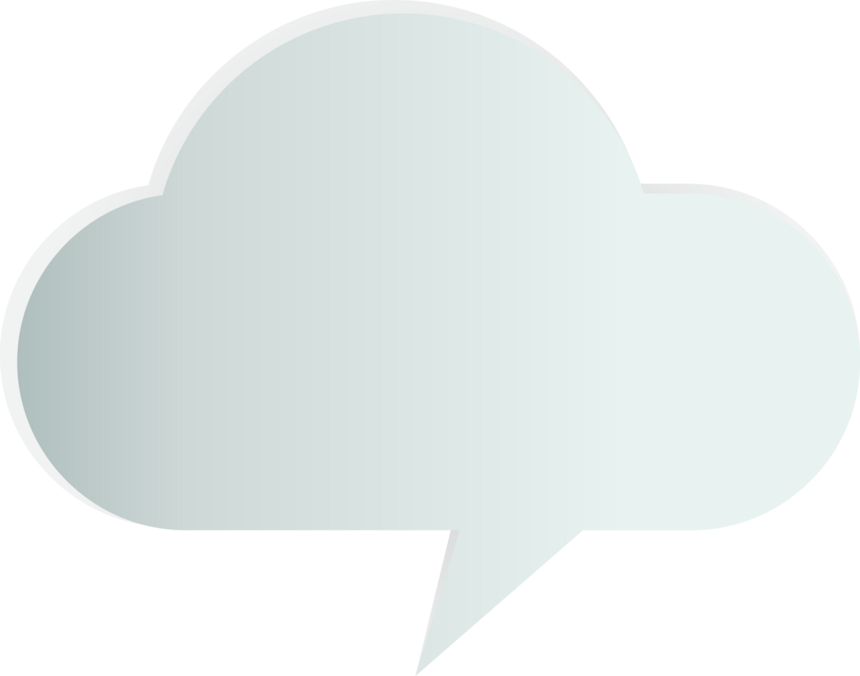 Speech Bubble Tag Cropout png