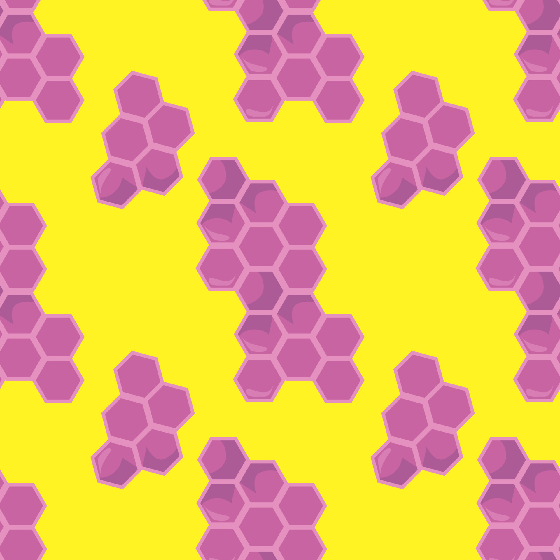 Honeycomb texture, illustration, vector on white background 13518824