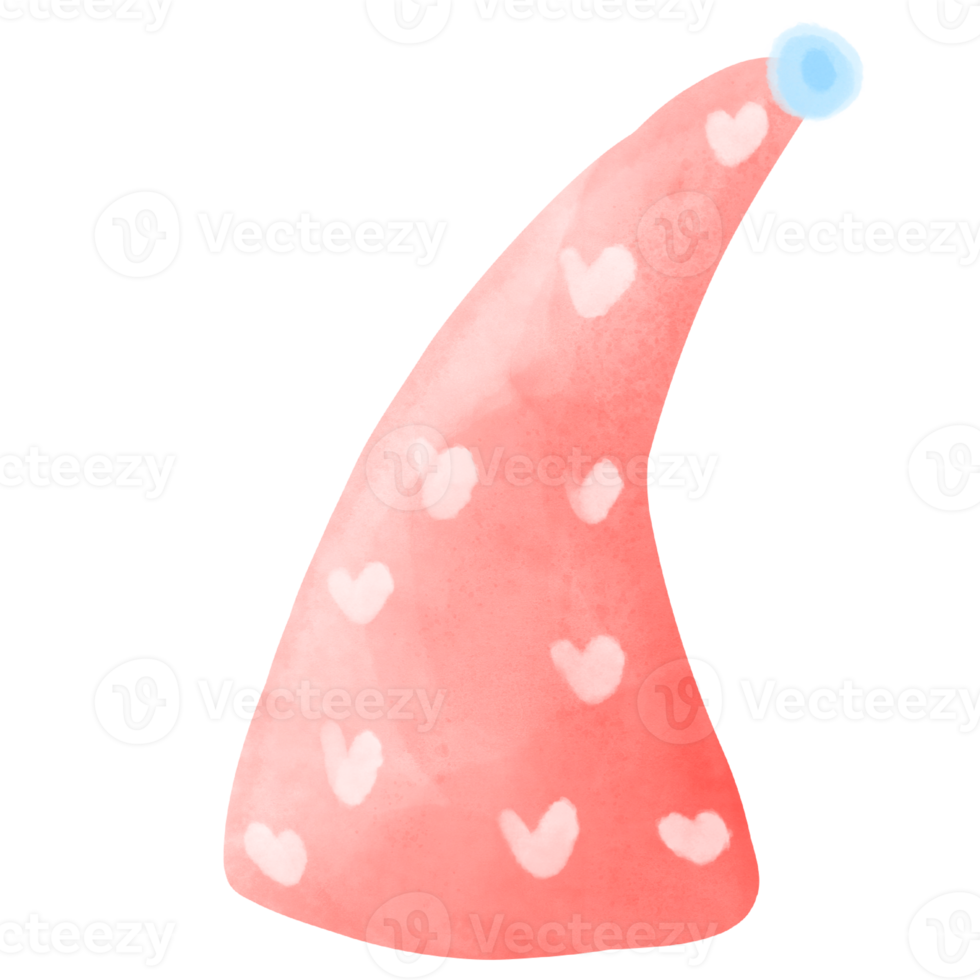 Party hat watercolor png