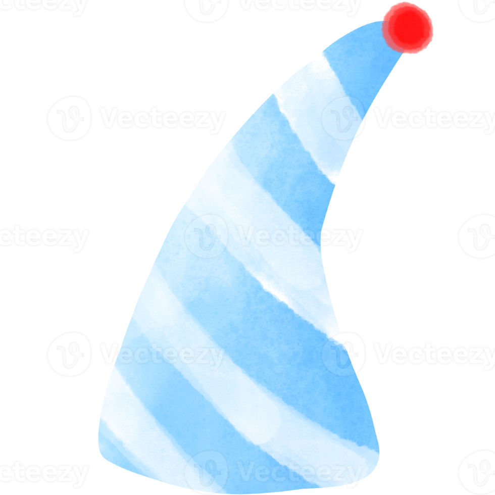 Party hat watercolor png