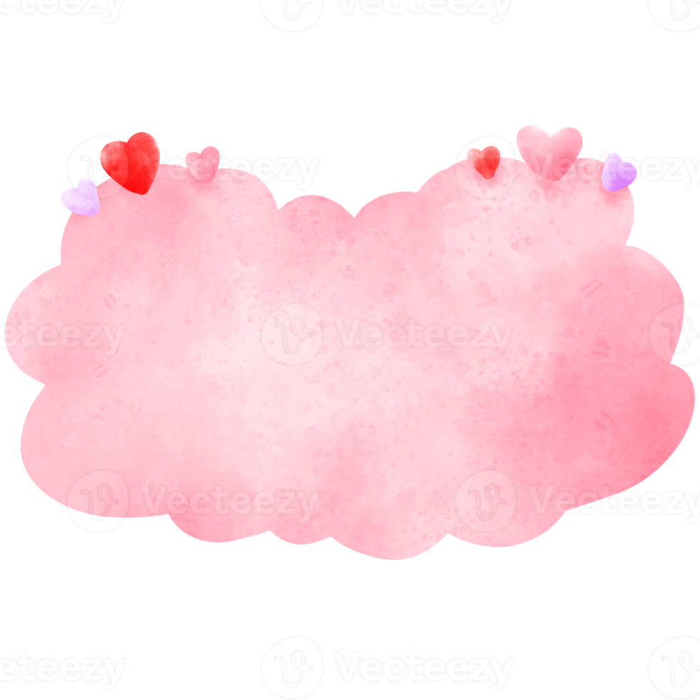 watercolor cute cloud png