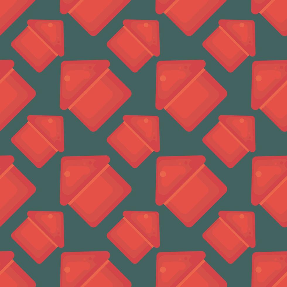 Houses pattern , illustration, vector on white background