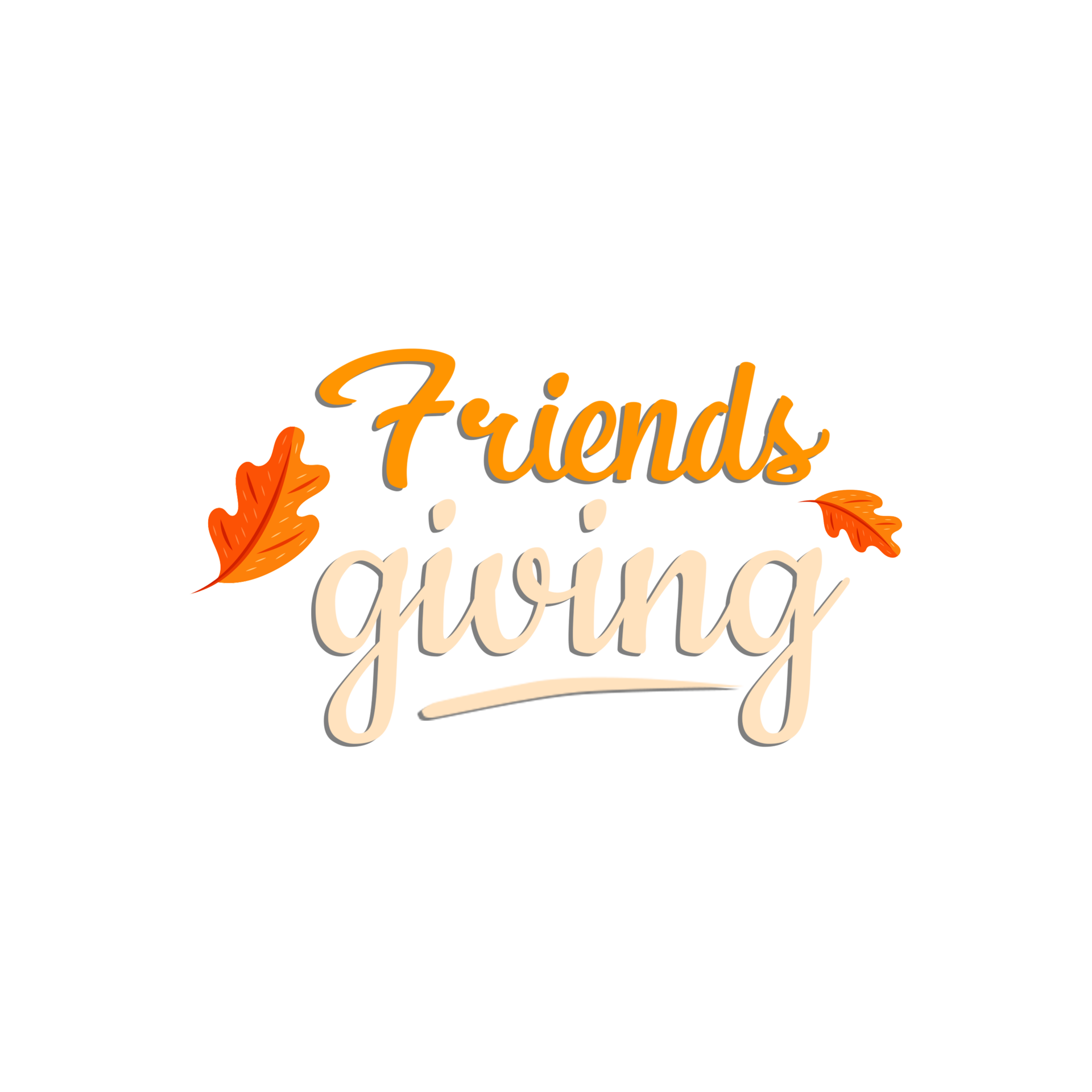 Happy friendsgiving day 13520257 PNG