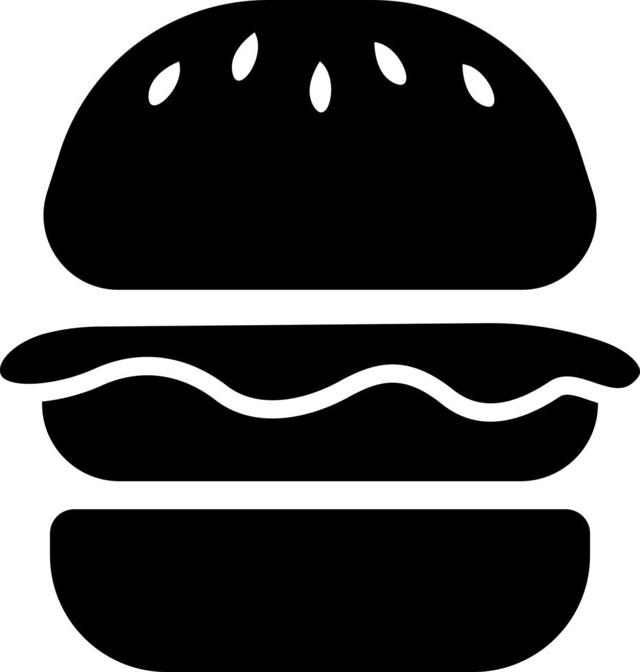 Cafe burger, illustration, vector on a white background