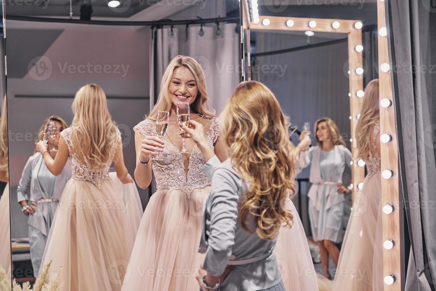 Woman being measured 13520819 Stock Photo at Vecteezy