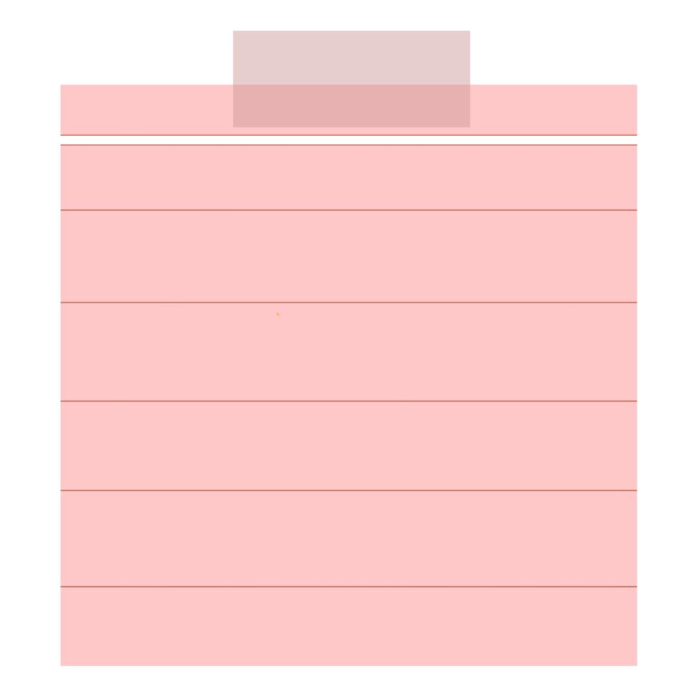 Dusty Pink Sticky Note png