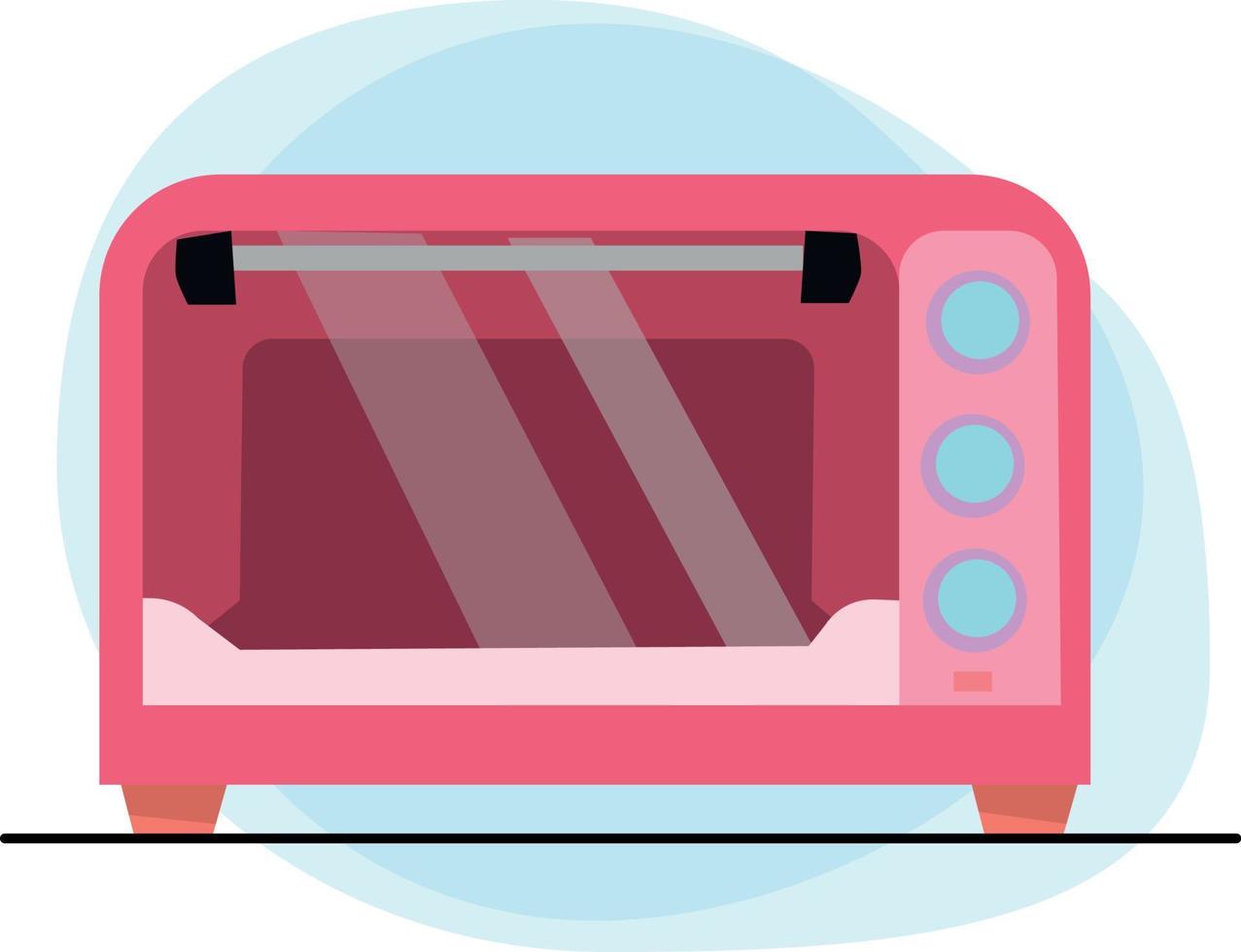 microwave oven vector