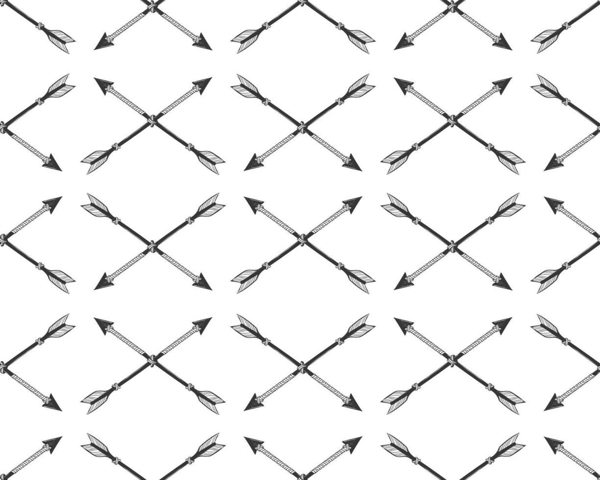 Arrows seamless pattern. vector