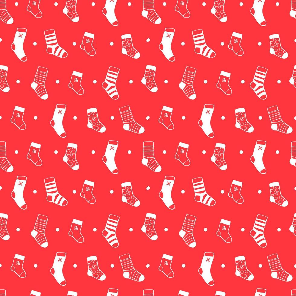 Merry Christmas pattern. vector