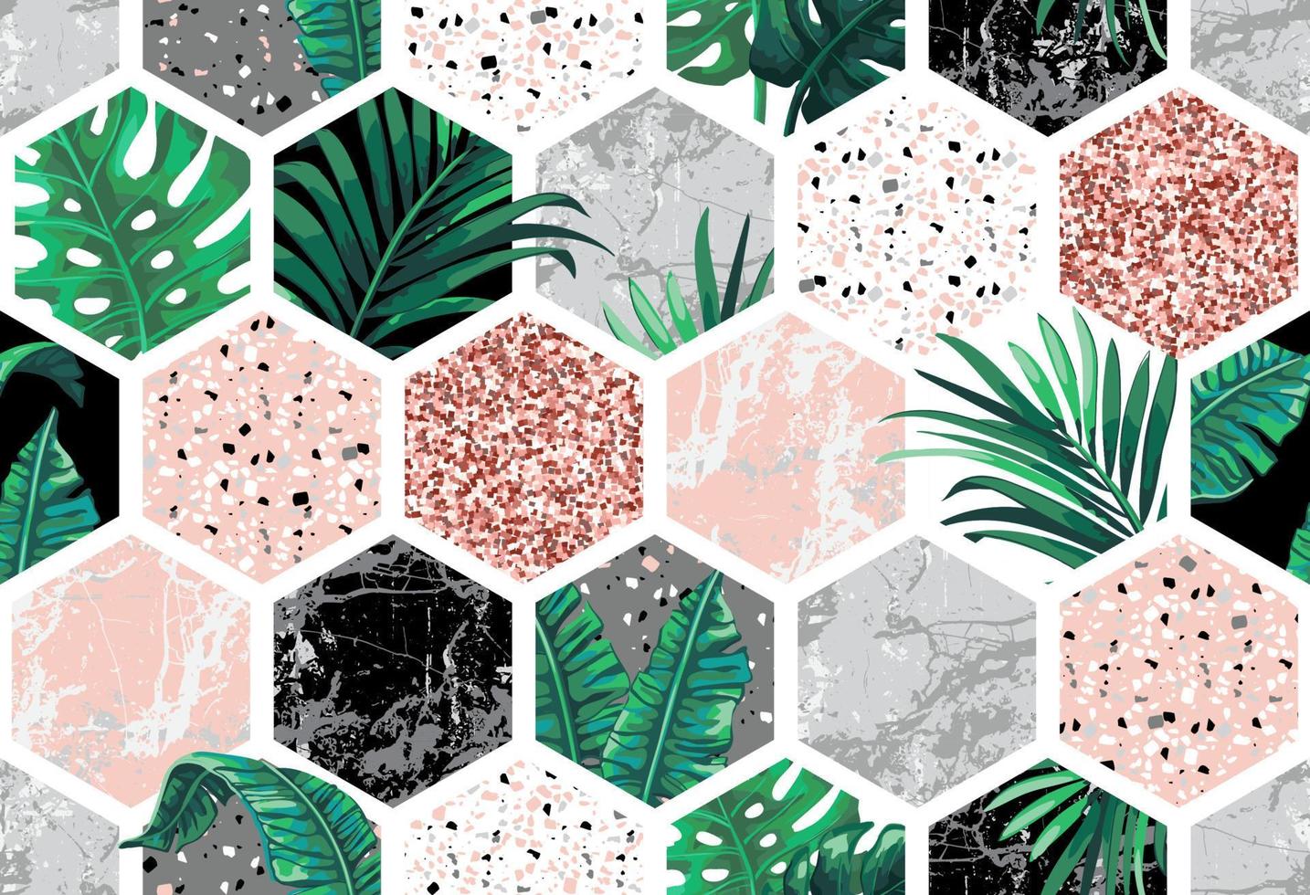 Marble seamless background. vector