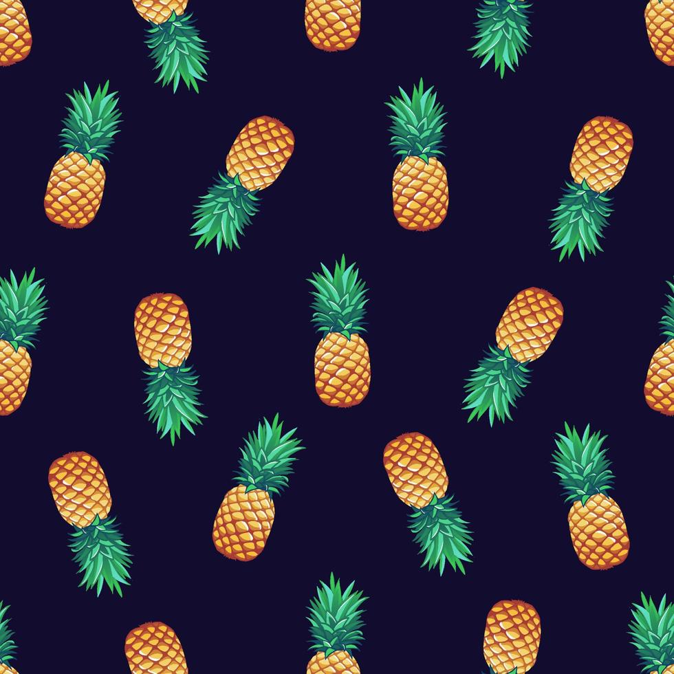 Tropical seamless pattern. vector