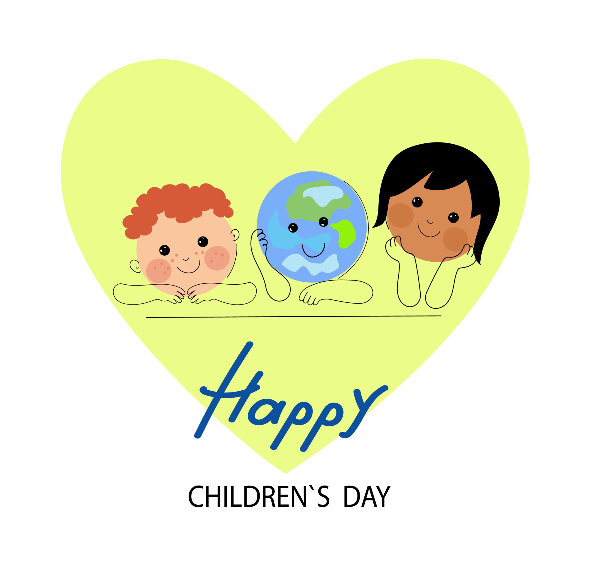 Social media horizontal banner template for World children's day. Funny planet character with happy baby boy , asian baby girl. Vector flat cartoon doodle banner. 13525097 Vector Art at Vecteezy Social media horizontal banner template for World children's day. Funny planet character with happy baby boy , asian baby girl. Vector flat cartoon doodle banner. 13525097 Vector Art at Vecteezy