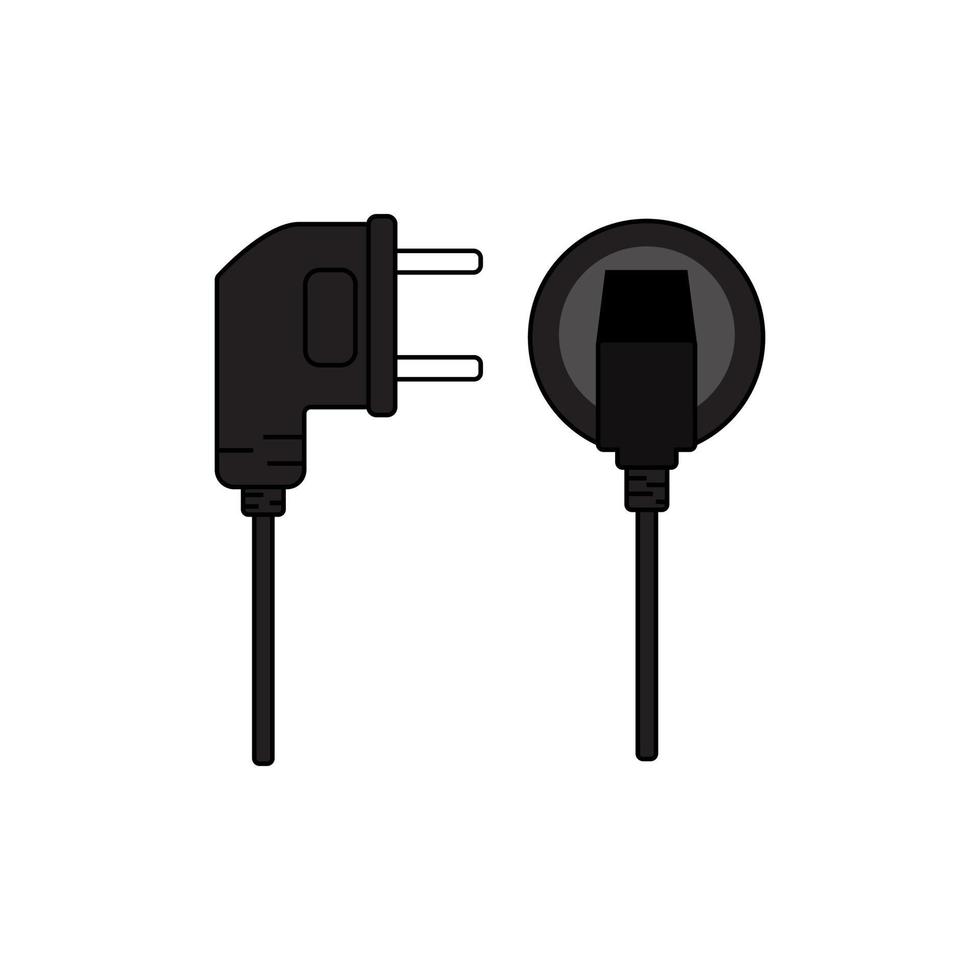 electric plug icon vector in modern style. Eps 10