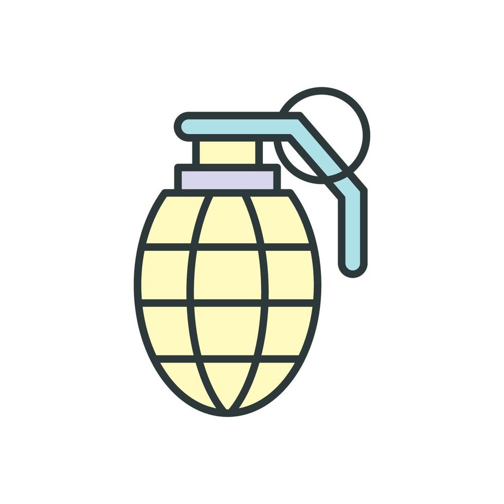 Grenade icon vector design templates