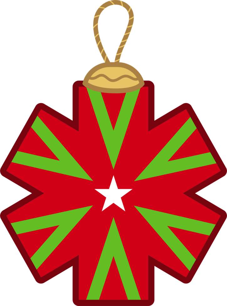 Christmas ball element design png