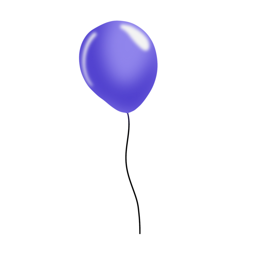 Purple Watercolor Birthday Gift png