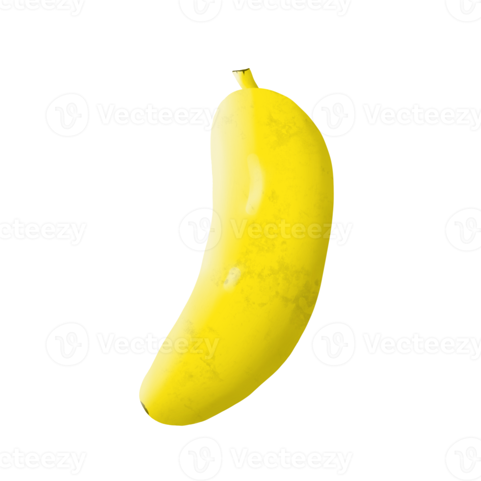 Yellow Banana Illustration png