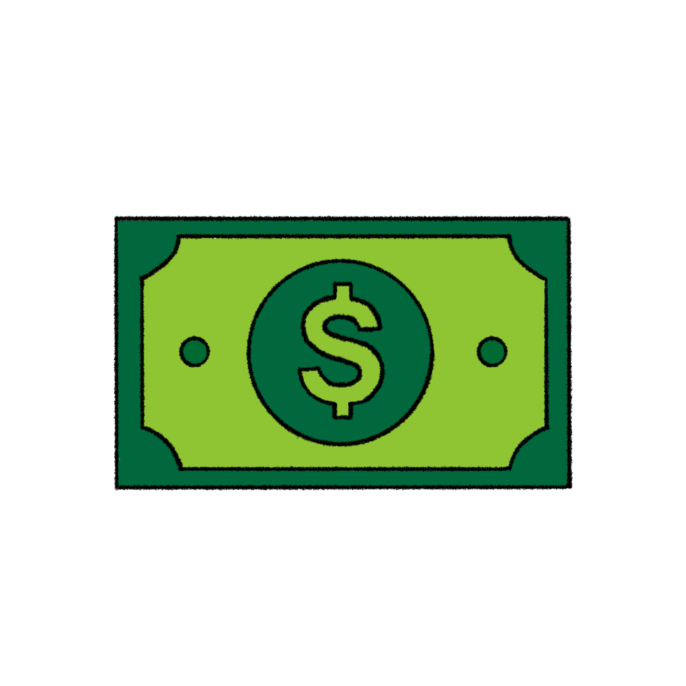 dollars icoon illustratie png