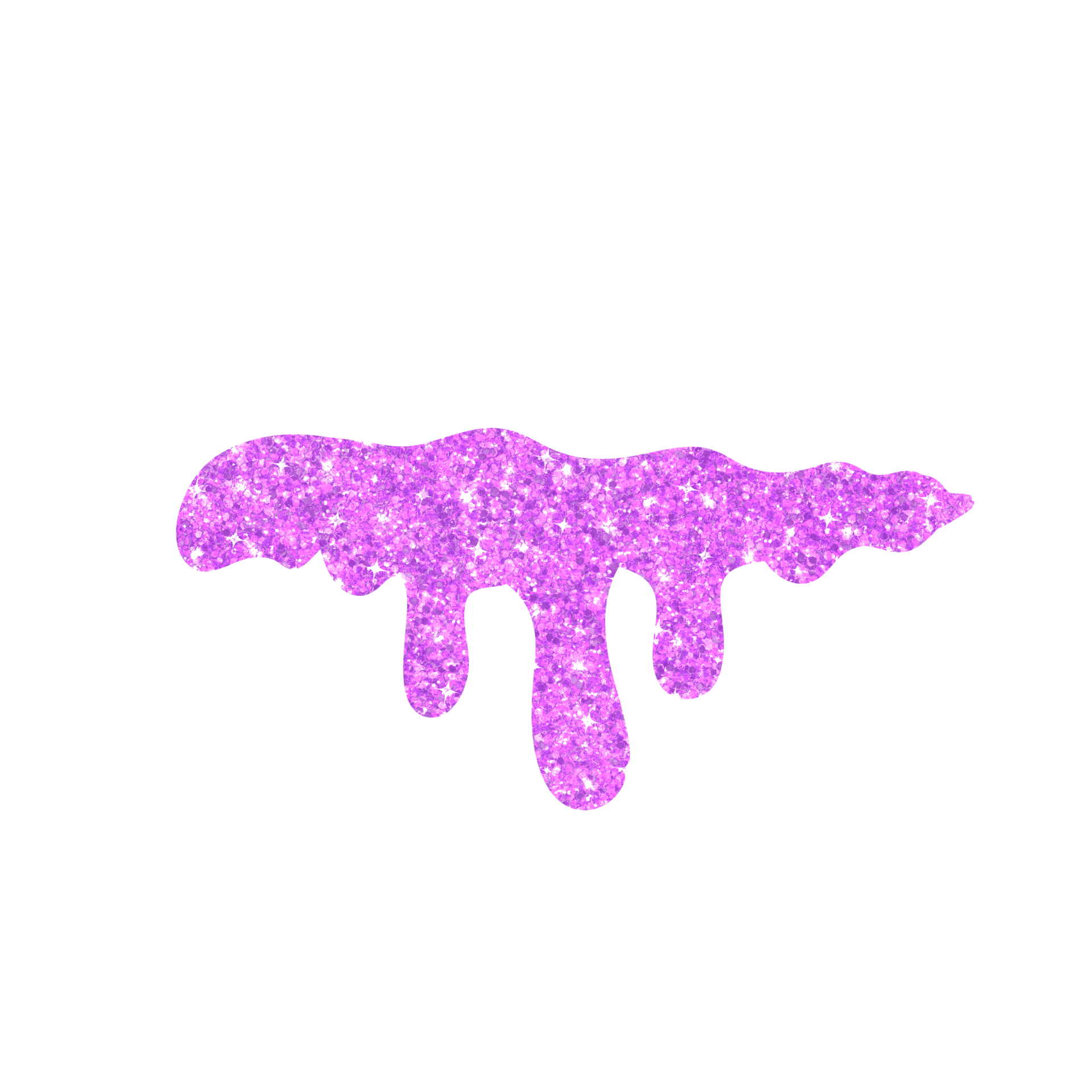 Purple Glitter Dripping 13528675 PNG