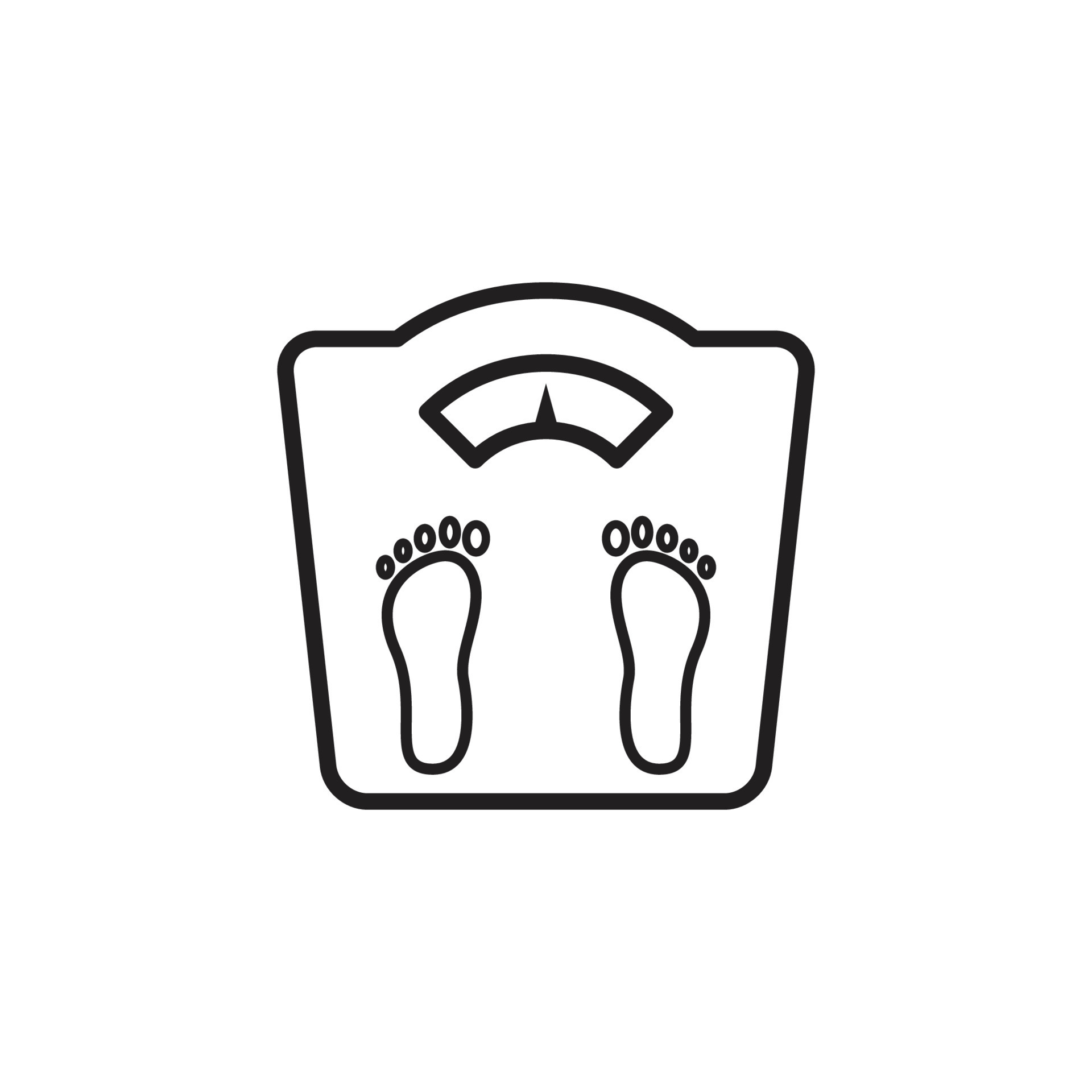 Floor scale icon vector logo design template 13528862 Vector Art at