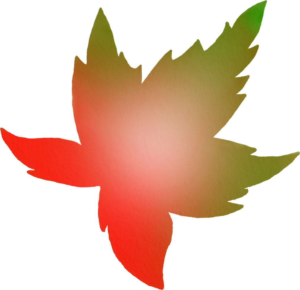 Maple leaf watercolour png