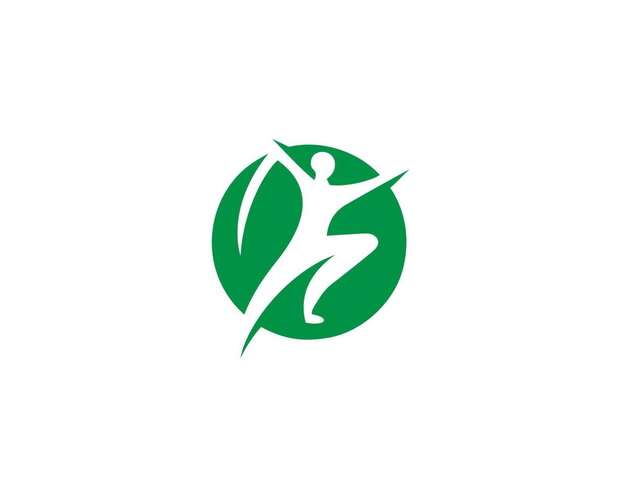 Creative Health And Wellness Logo Design With Human Life Symbol Vector Concept Template.