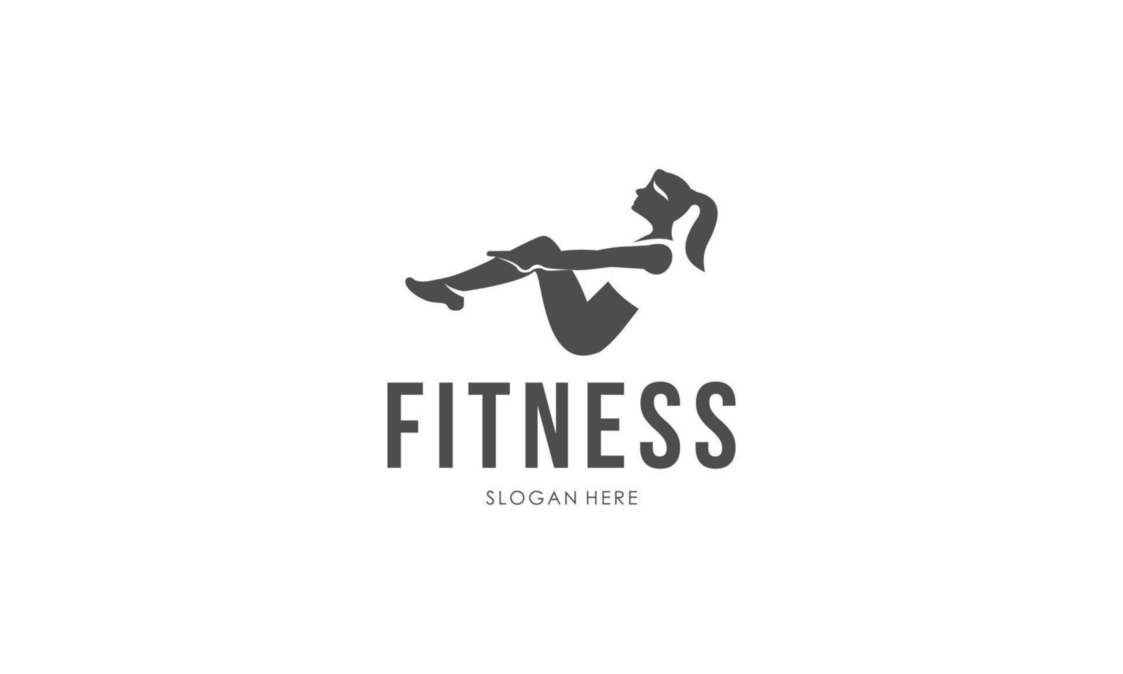 Workout logo. Fitness, aerobic and workout exercise in gym. 13529466 Vector  Art at Vecteezy