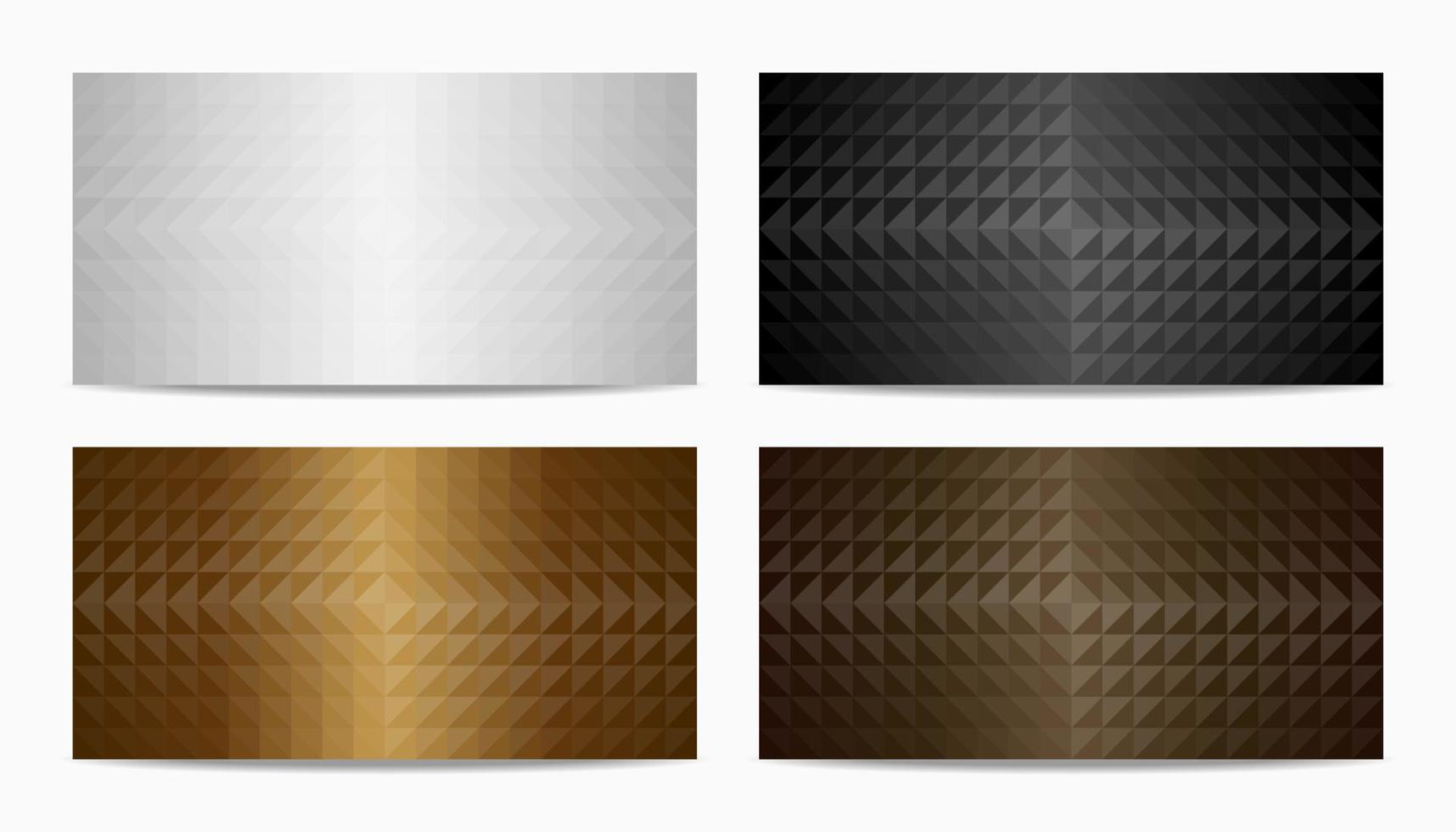 Color Earth Tone Geometric Triangle Background vector