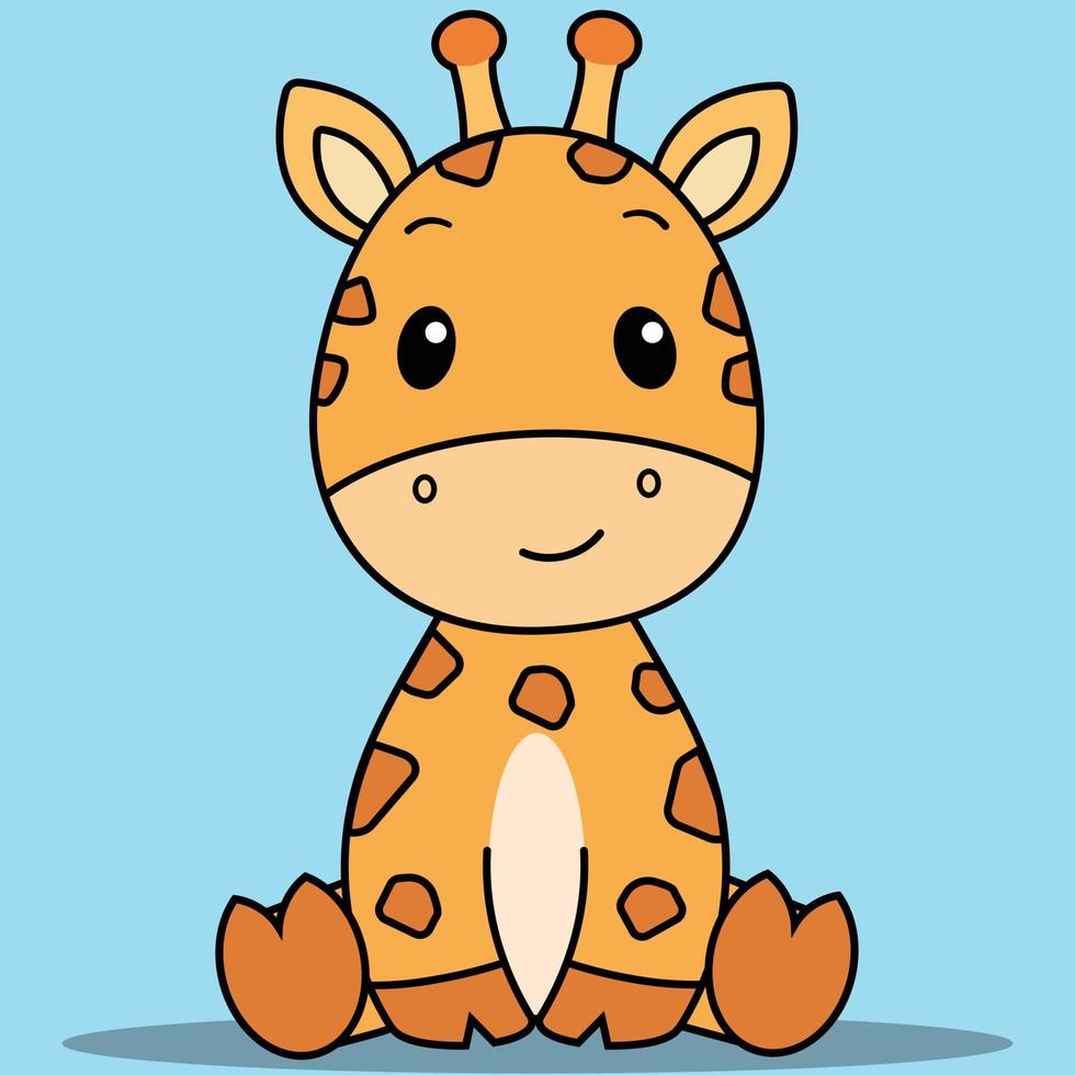 Cute Baby Giraffe Drawings