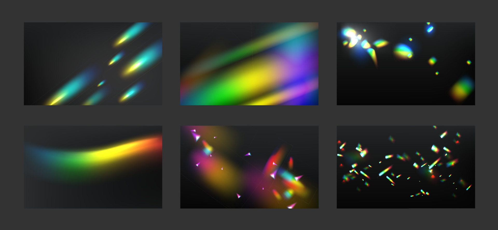 Rainbow lens flare, light leaks effects 13530945 Vector Art at Vecteezy